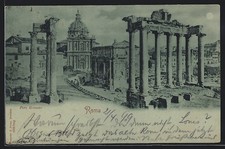 Cartolina chiaro di luna Roma