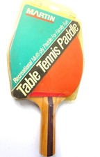 Paddle da ping pong. MARTIN anni 80. NUOVO + SIGILLATO da collezione. RARO VINTAGE.