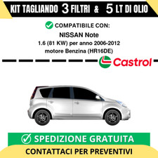 Tagliando per NISSAN Note 1.6