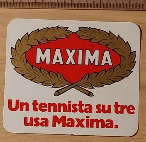 Adesivo sticker racchette - adesivo, da
