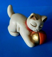 525 THUN- - GATTO CON PALLA  -RARO-  FUORI PRODUZIONE 12X8