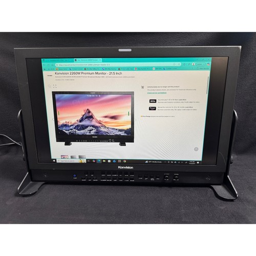 Konvision kvm 2260w monitor - konvision,