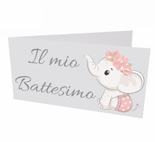 Giomel Bigliettini Battesimo