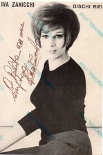 AUTOGRAFO IVA ZANICCHI