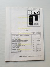 HIRO motore 125 RC (VARIANTI
