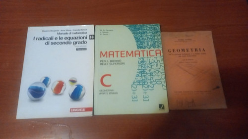 Lotto libri matematica - lotto,