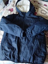 Primigi Piumino Teddy Bambino 12 Anni Blu Interno Bianco Nuovo Senza Etichetta 