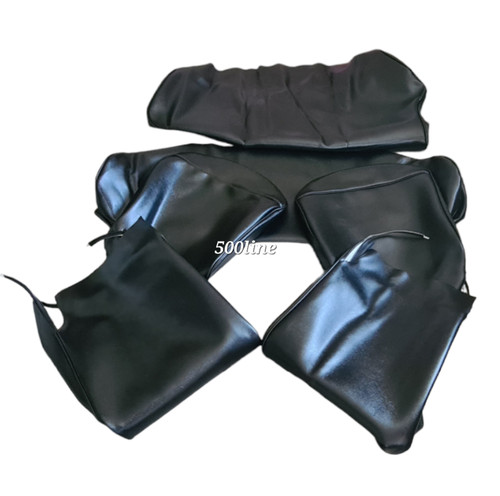 Kit fodere sedili nero - sedili, fiat