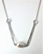 Collana donna in argento con perla grigia MAKUTI Q6134_9400