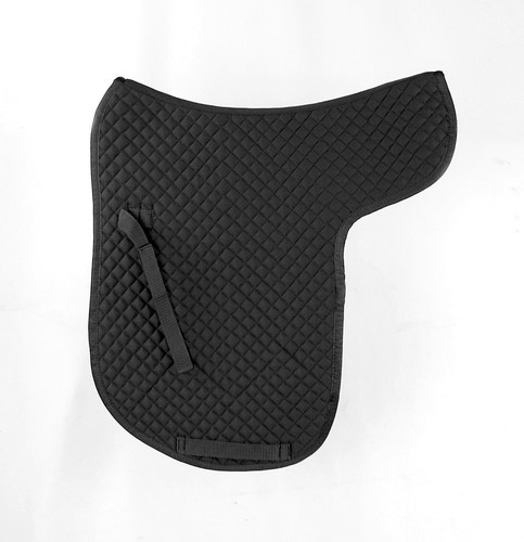 Dressage shaped saddle pad - dressage,