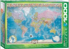 Mappa del mondo (con bandiere)