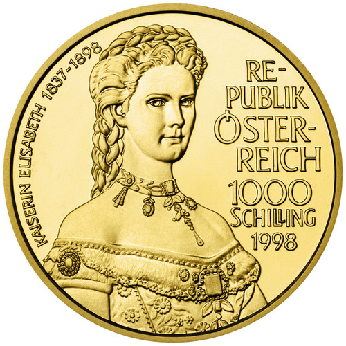 1000 scellini austria - austria, moneta