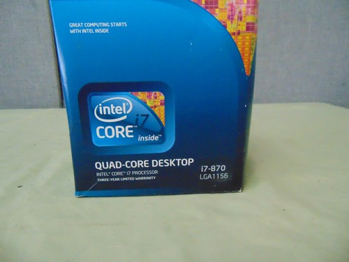 Intel core 870 - core, i7-870