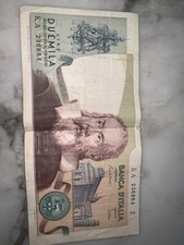 Banconota 2000 Lire Galileo