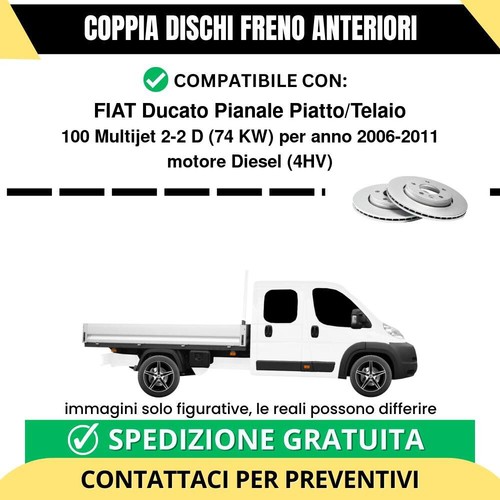 Coppia dischi freno - dischi, anteriori