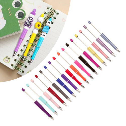 Penna sfera con perline - con,