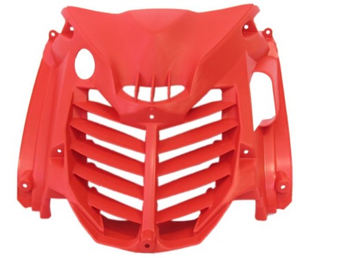 Carena griglia radiatore rossa - carena,