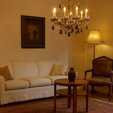 Tavolino Art Déco Antico Noce
