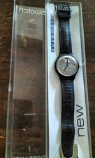 SWATCH AUTOMATIC BLACK MOTION SAB100 con custodia originale+ libretto Anno 1991