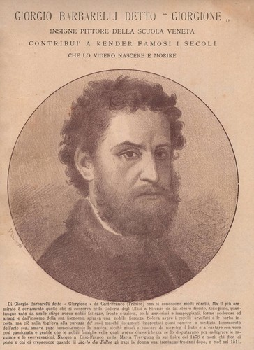 Stampa antica giorgione - antica,