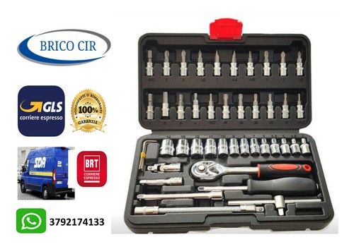 Set pezzi chiavi attrezzi - 46,