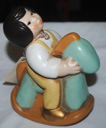 Figurina ceramica vintage lene - vintage,