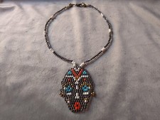 Collana Etnica Tribale Nera