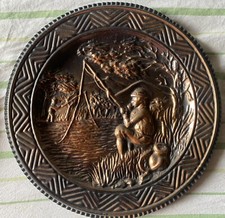 Decorazioni Piatto Da Parete In Rame Vintage 