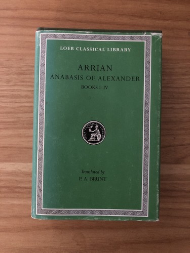 Arrian anabasis alexander - of,