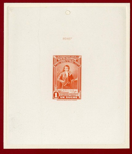 Ecuador 1941 399 die proof - 1941,