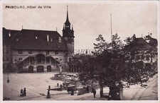 SVIZZERA - Fribourg - Hotel de Ville - Foto Cartolina 1931