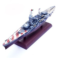 Modello Militare Diecast 1:1000 Nave da Battaglia Italiana Roma Collezione WWII
