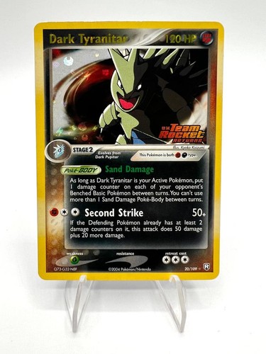 Pokemon dark tyranitar 109 - pokemon,