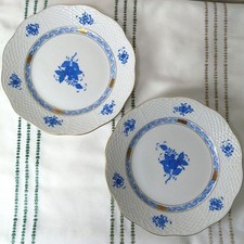 Set di 2 piatti blu Herend