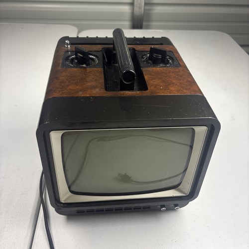 Portatile vintage analogica - tv,