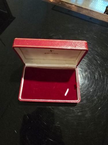 Zenith scatola rossa red - rossa, box