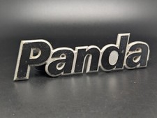 FIAT PANDA ROTTO LOGO SIGLA EMBLEMA FREGIO STEMMA SCRITTA BADGE TARGA TARGHETTA