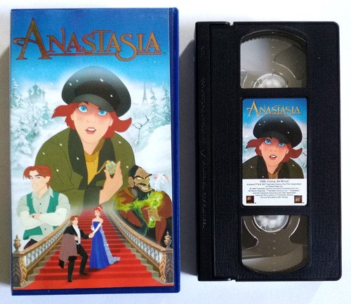 Vhs anastasia film - vhs, animazione