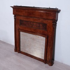 Antica specchiera caminiera in