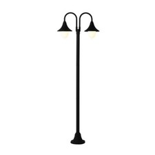 LAMPIONE PARIGI 2 BRACCI NERO