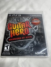 NEW PS3 Guitar Hero Warriors