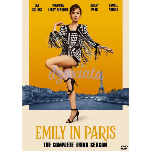 Dvd emily paris series - dvd, tv