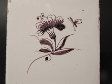 ANTIQUE 1700 DELFT CERAMIC