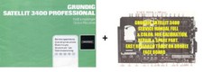 GRUNDIG SATELLIT 3400 SHORTWAVE  USER MANUAL + SERVICE MANUAL