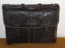 Borsa Porta Documenti In Pelle Retro Vintage! Hide Craft