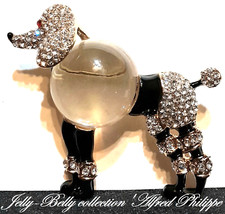 Spilla barboncino jelly belly - spilla-barboncino, jelly-belly