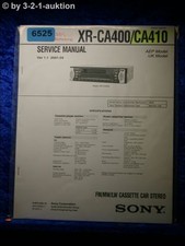 Manuale Di Servizio Sony XR