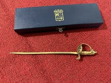 Tagliacarte sciabola Ufficiale