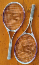 2 Rossignol Lady Infinity Racchetta Tennis Racchette 2 Pezzi Vintage 1990