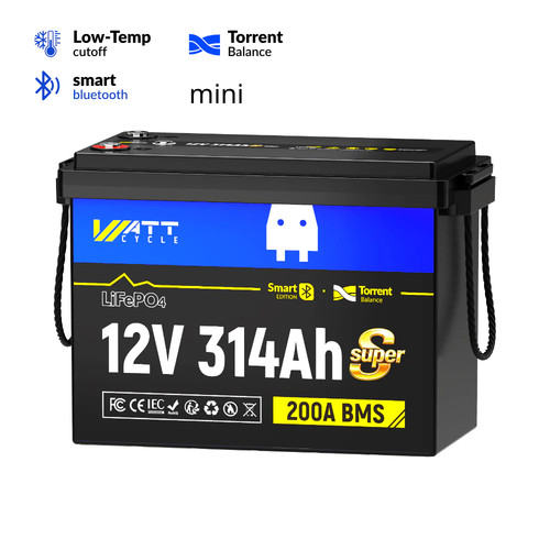 Batteria 12v 314ah mini super - batteria,